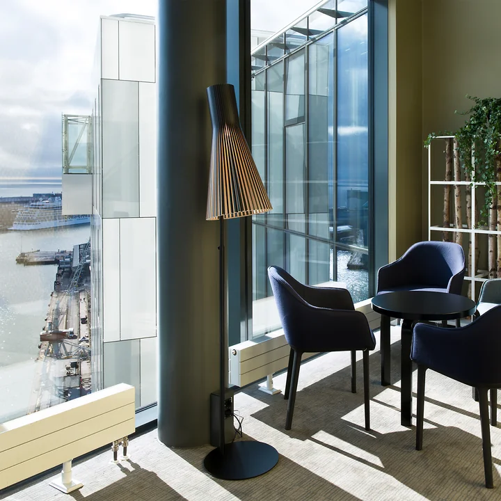 Secto 4210 Floor lamp from Secto in black