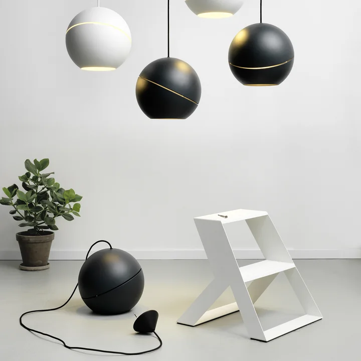 Split Step Step ladder from Frederik Roijé in white