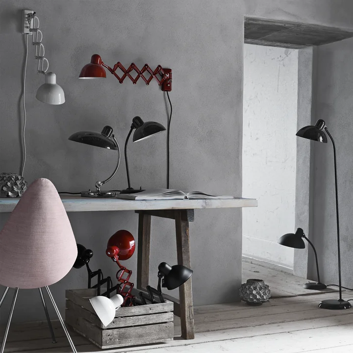 KAISER idell 6718 scissor light wall lamp from Fritz Hansen
