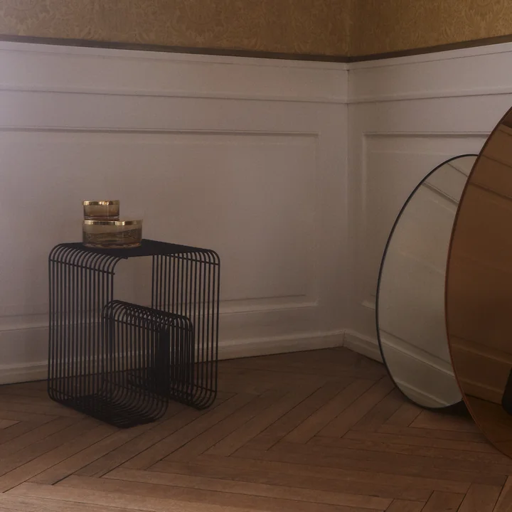 Curva Stool in black from AYTM in ambience