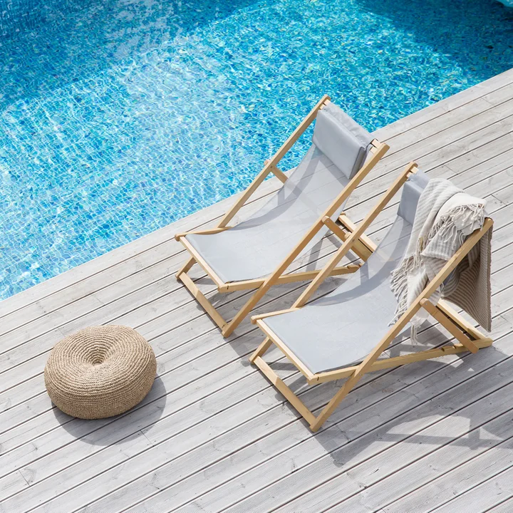 Relax Deck chair from Fiam to several by the pool