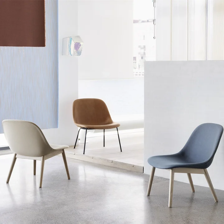 Fiber Lounge Chair from Muuto in different variants