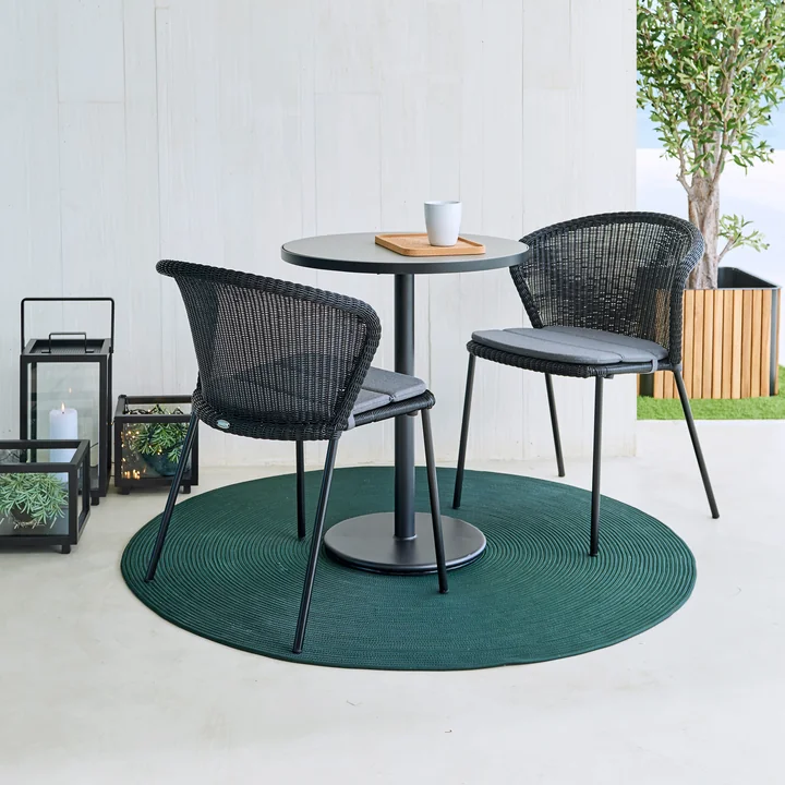 Lean Chair (5410) from Cane-line in black