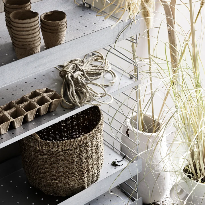 Shelving system Outdoor from String