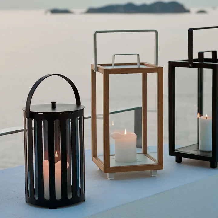 Lighthouse and Lighttube lanterns from Cane-line