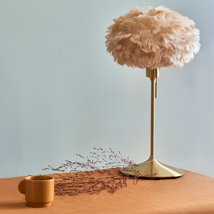 Champagne table lamp base H 42 cm of Umage brushed in brass