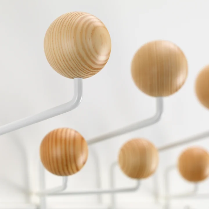 Hang it all Wardrobe from Vitra in pine / white