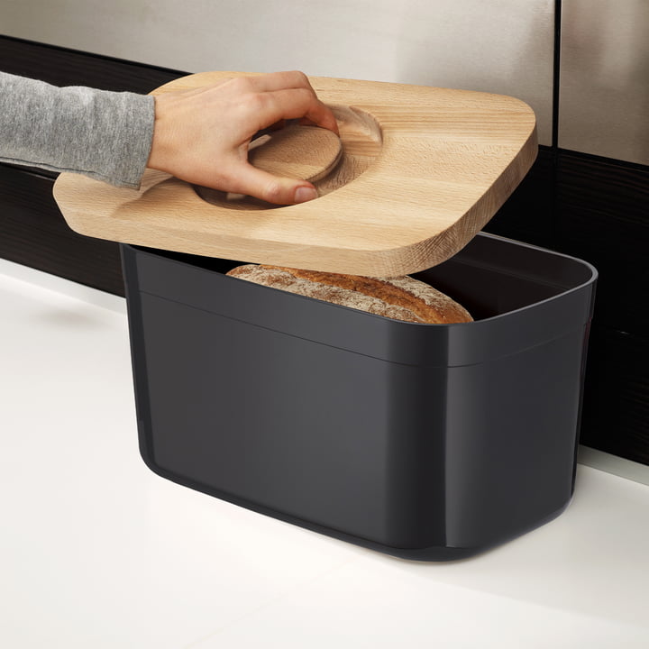 Bread Bin bread basket with cutting board lid from Joseph Joseph