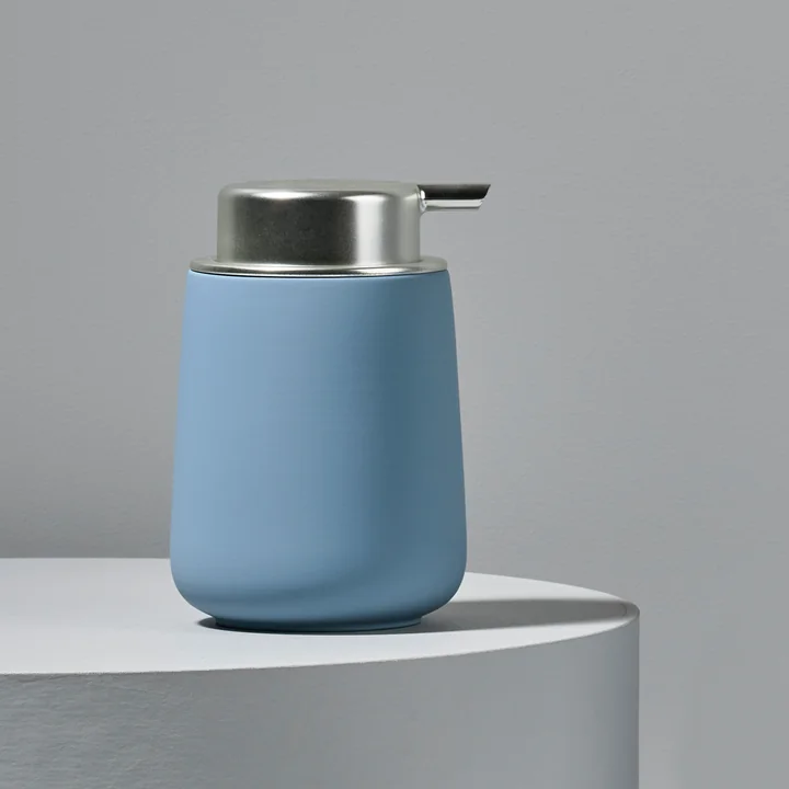 Nova Soap dispenser from Zone Denmark in blue fog