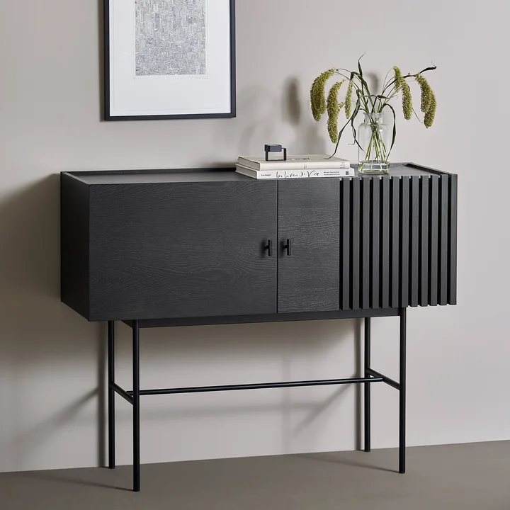 Array Sideboard 120 cm from Woud in black