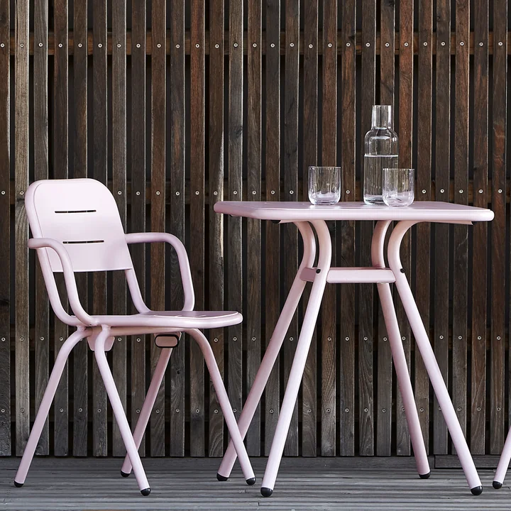Ray Café Table and Ray Café Armchair from Woud