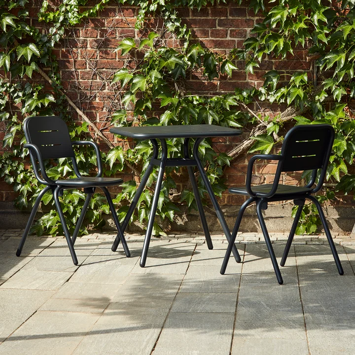 Ray Café Table and Ray Café Armchair from Woud