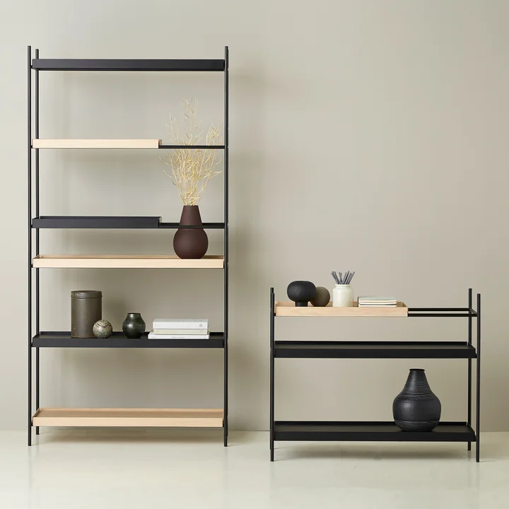 Tray Shelf high and low from Woud