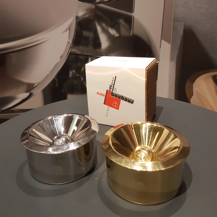 Marianne Brandt ashtray from Alessi