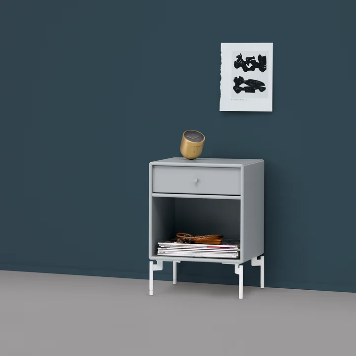 Dream bedside table with legs by Montana