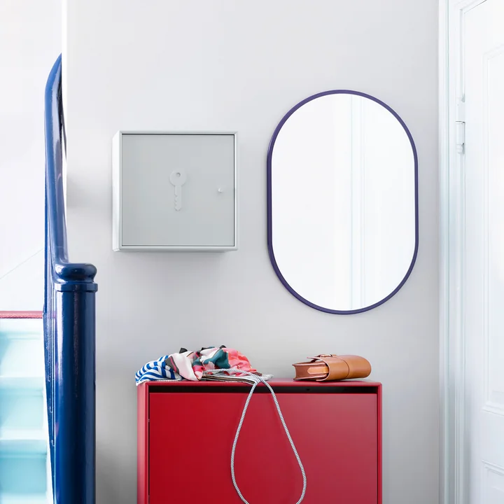 Look wall mirror with Unlock key cabinet from Montana