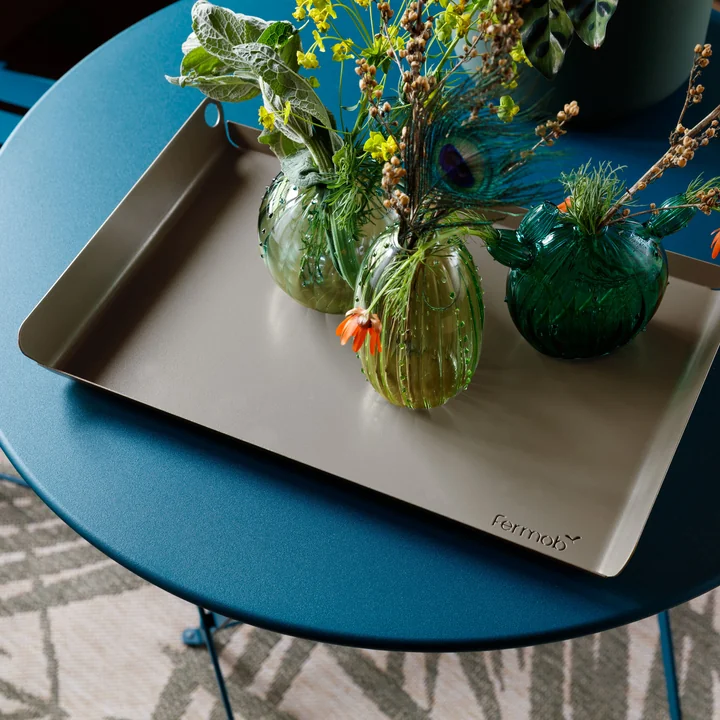 Alto Small tablet from Fermob in metal gray