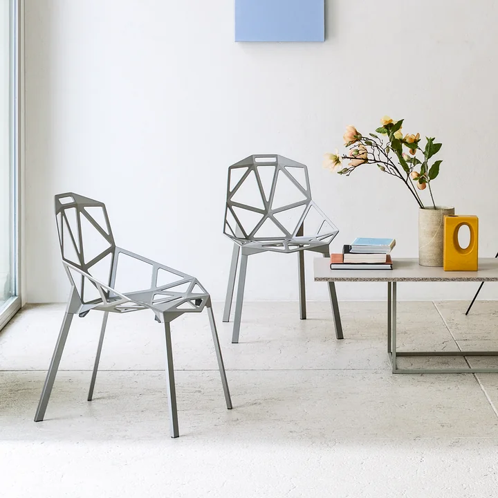 Chair One Stacking chair from Magis in gray
