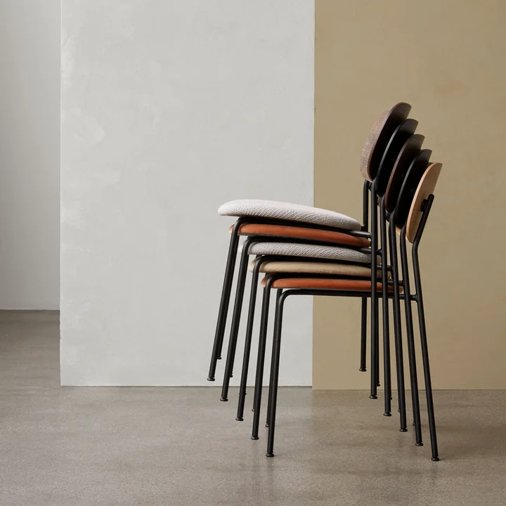 Co Dining Chair from Audo - stacked