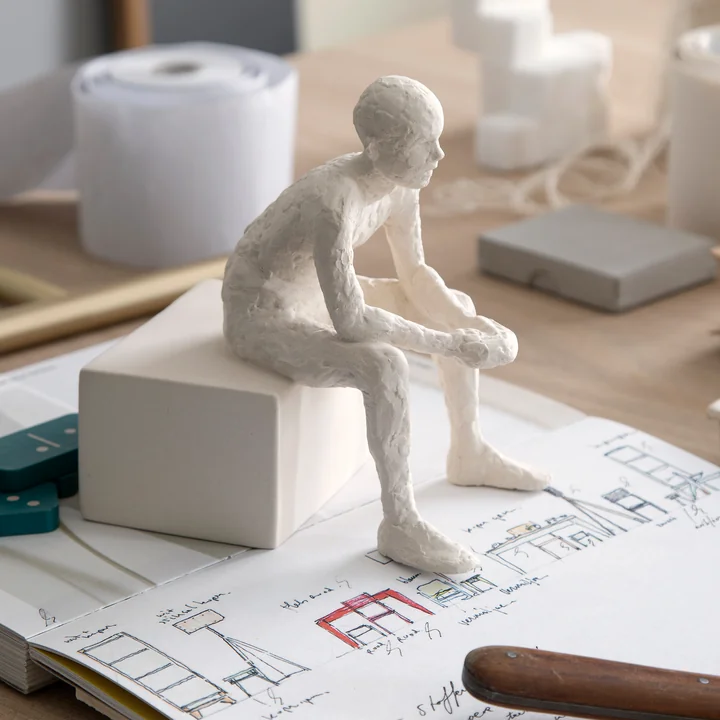 Character "The Reflective One" figure from Kähler Design