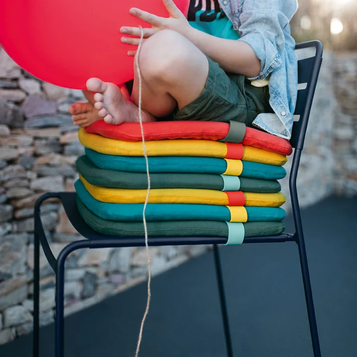 Color Mix seat cushion for Bistro chair by Fermob
