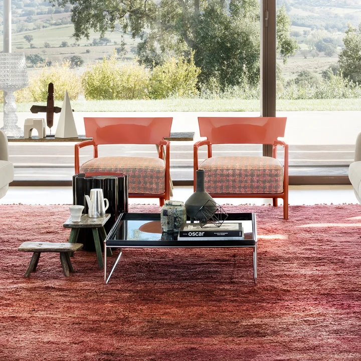 The Cara armchair from Kartell