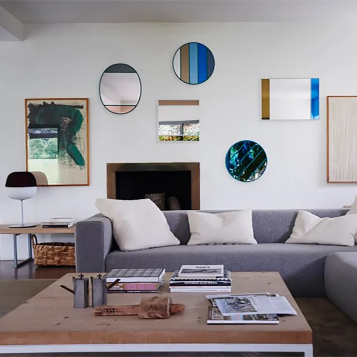 Vitrail wall mirror from Magis