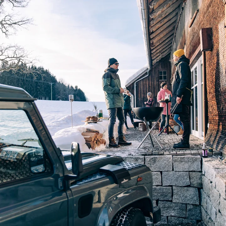 Bowl Fire bowl with tripod from höfats