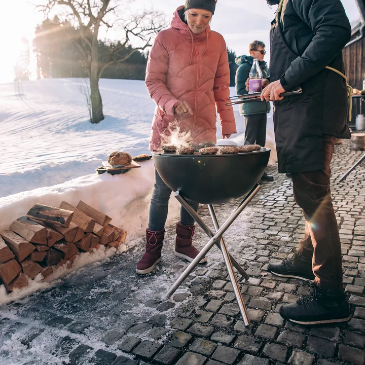 Bowl Fire bowl with tripod and plancha from höfats