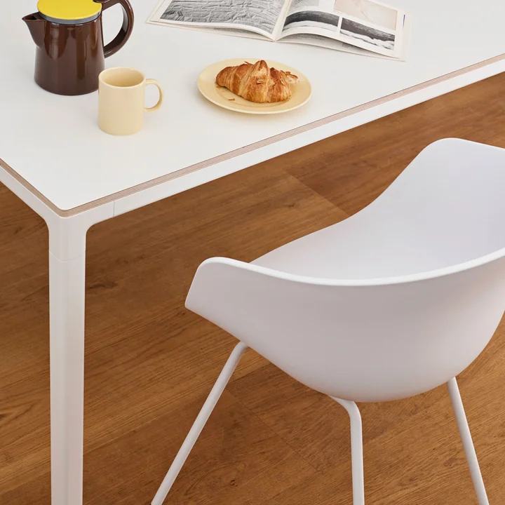 About A Chair AAC 26 from HAY in steel white / white