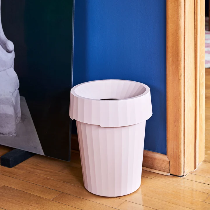 Shade Bin Ø 30 x H 36.5 cm 14 l by HAY in blush