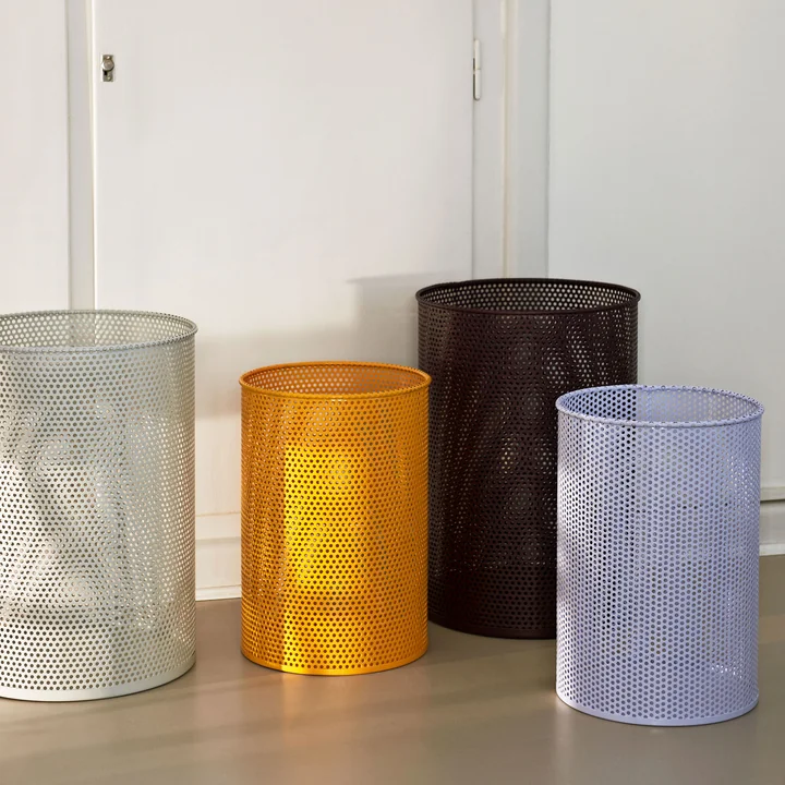 Perforated Bin from HAY in different sizes and colours