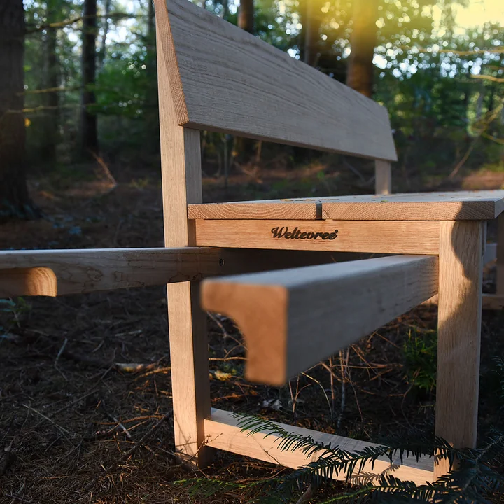 Wheelbench from Weltevree in nature