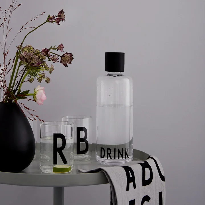 Daily Drink Carafe 1 l by Design Letters