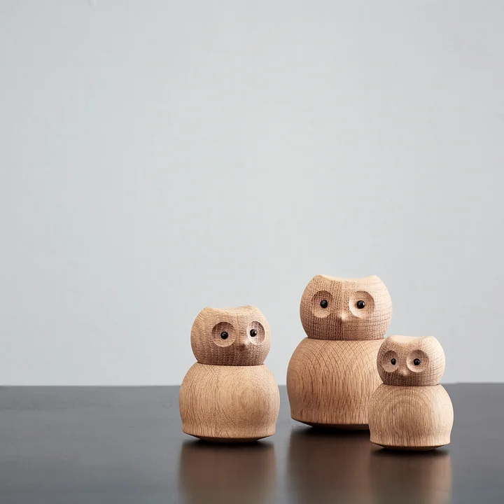 Owl wooden figure by Andersen Furniture