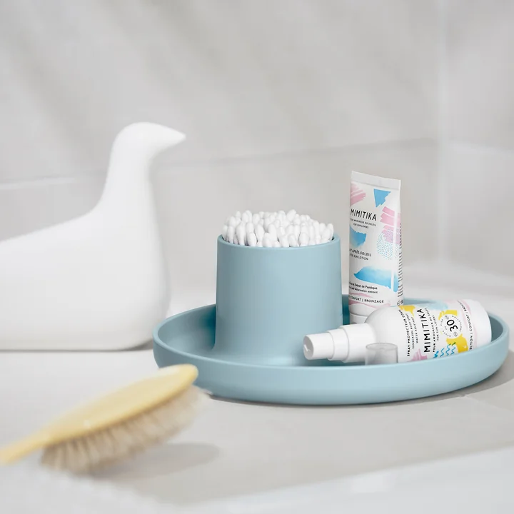 L'Oiseau ceramics by Vitra in ivory matt