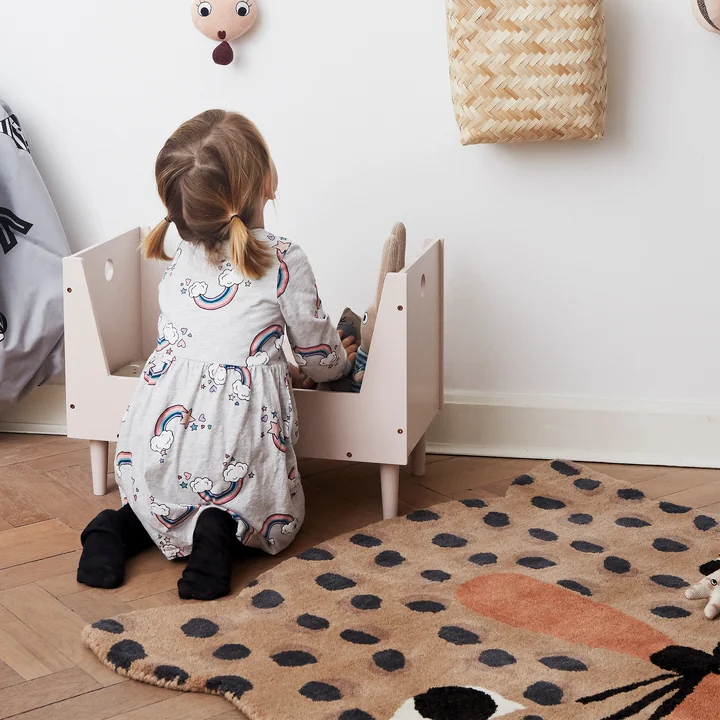 Children carpet Leopard 84 x 94 cm from OYOY