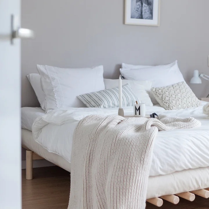 Pace bed from Karup design in the bedroom