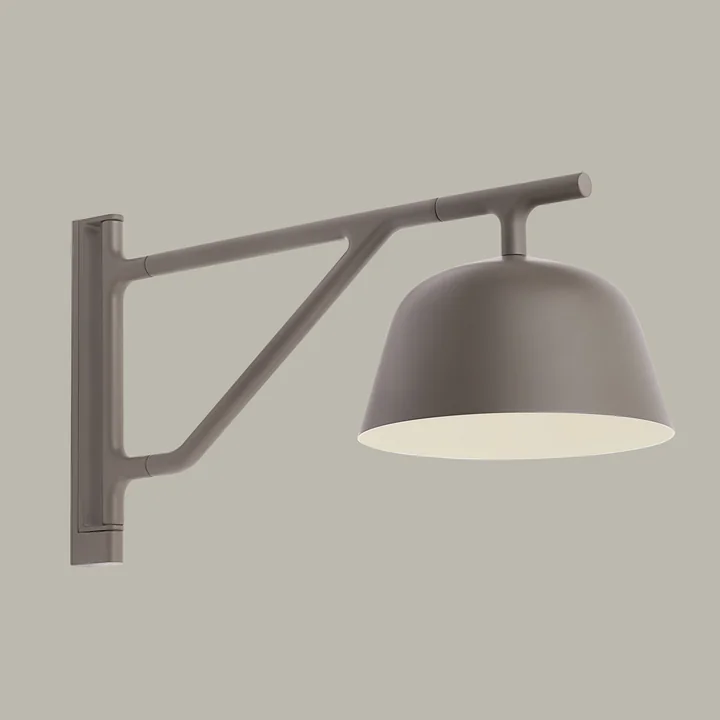 Ambit wall lamp from Muuto in taupe
