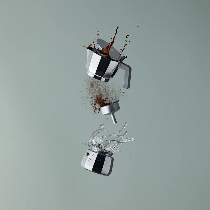 Moka espresso maker from Alessi