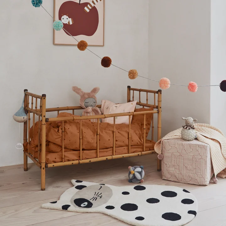 Kids carpet 90 x 63 cm Zorro Cat from OYOY