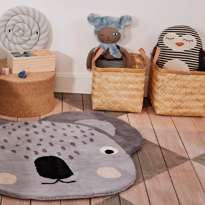 Knitted cuddly toy penguin Pingo from OYOY