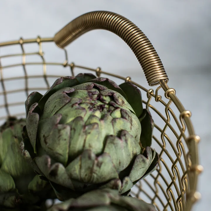 Bin 16 from Korbo made of brass