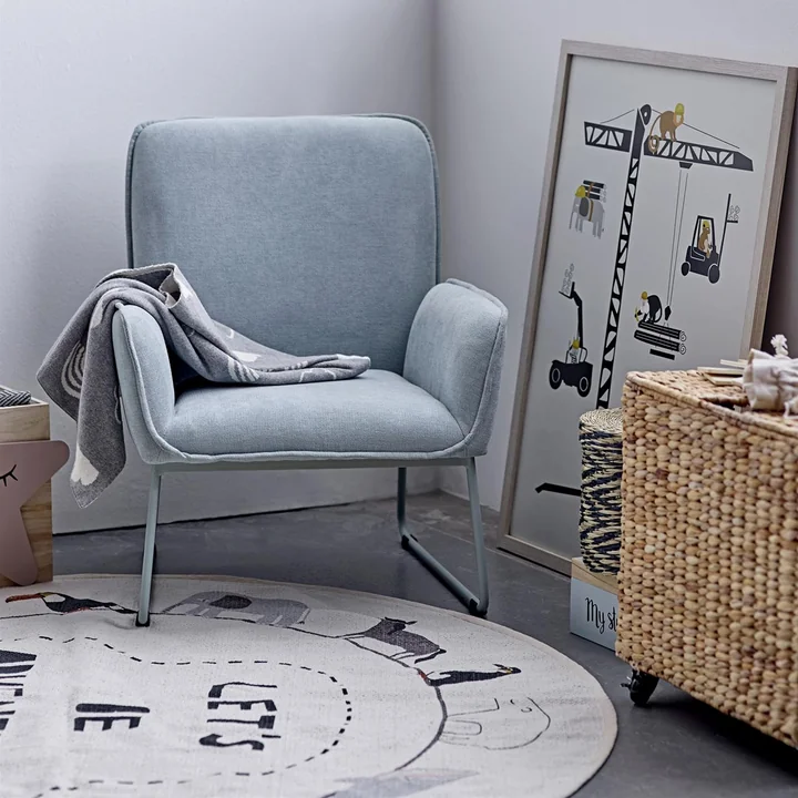 Game carpet animals Ø 130 cm from Bloomingville