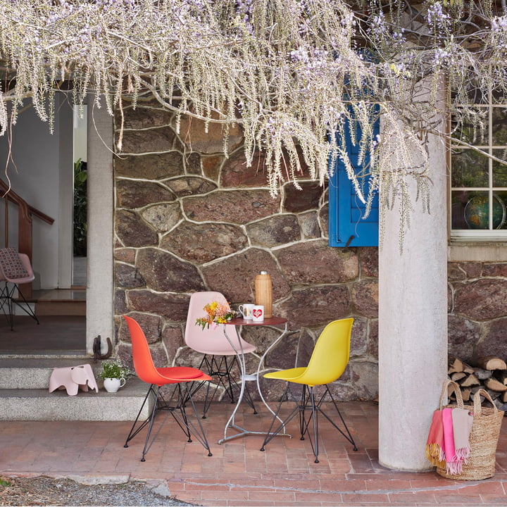 ぽっち Eames Plastic Chair[DSR CH ZF E8] Vitra DSR Eames Plastic Side Chair in our shop