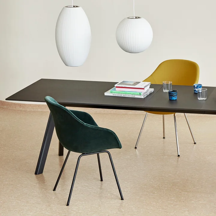 About A Chair AAC 127 from HAY with CPH30 dining table (extendable)