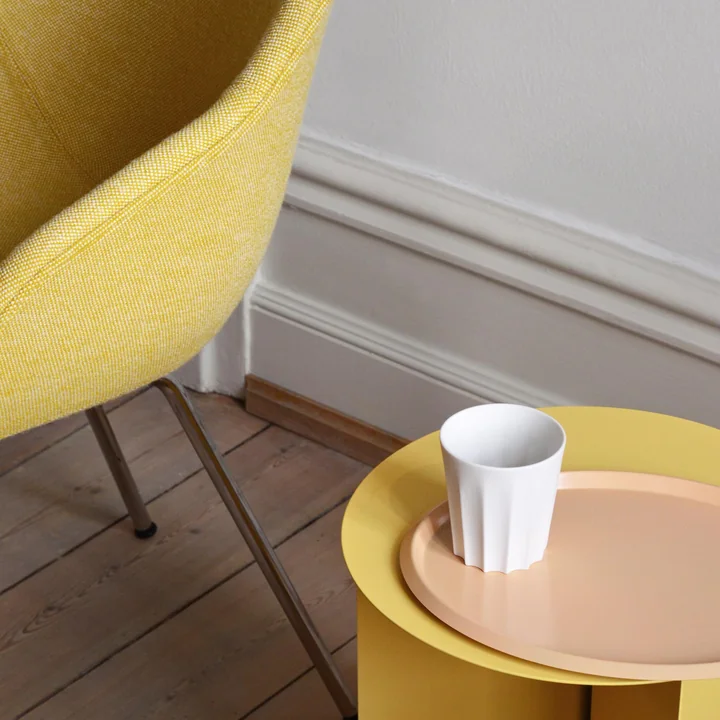 About A Chair AAC 127 with Slit Table and Ellipse Tray from HAY