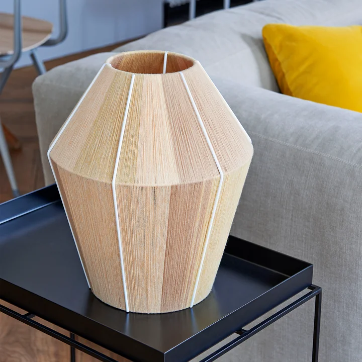 Bonbon lampshade M, Ø 32 x H 38 cm, yellow melange by HAY