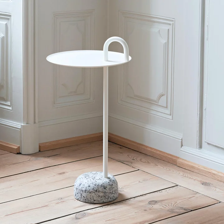 Bowler side table by HAY in the room