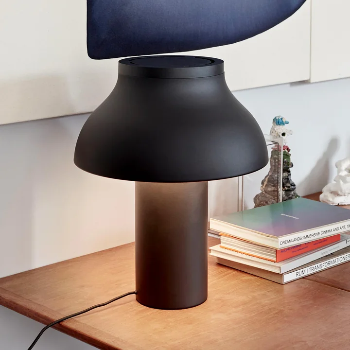 PC table lamp from HAY on the desk